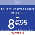 Pizza Super Fine 8,95€